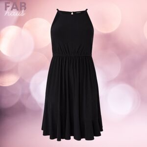 Torrid | Crepe High Neck Skater Dress